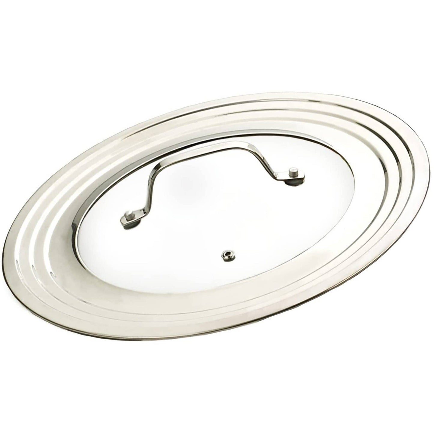 Universal Lid  - 7-12In W/Glass