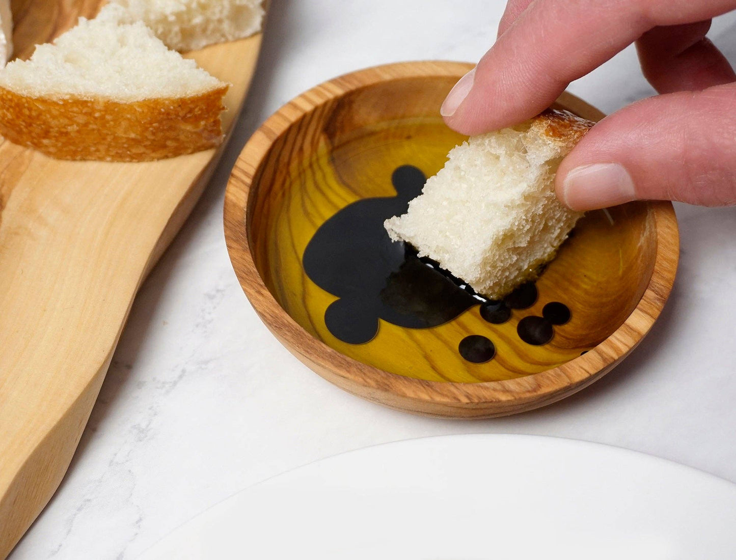 Olive Wood Dipping Bowl