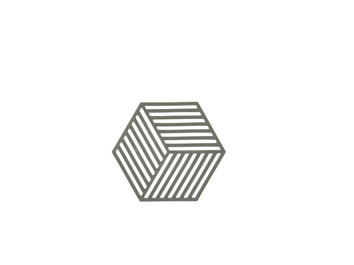Trivet / Hexagon: Warm Grey / Large