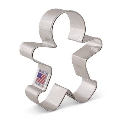 Gingerbread Man Cookie Cutter, 3 3/4"