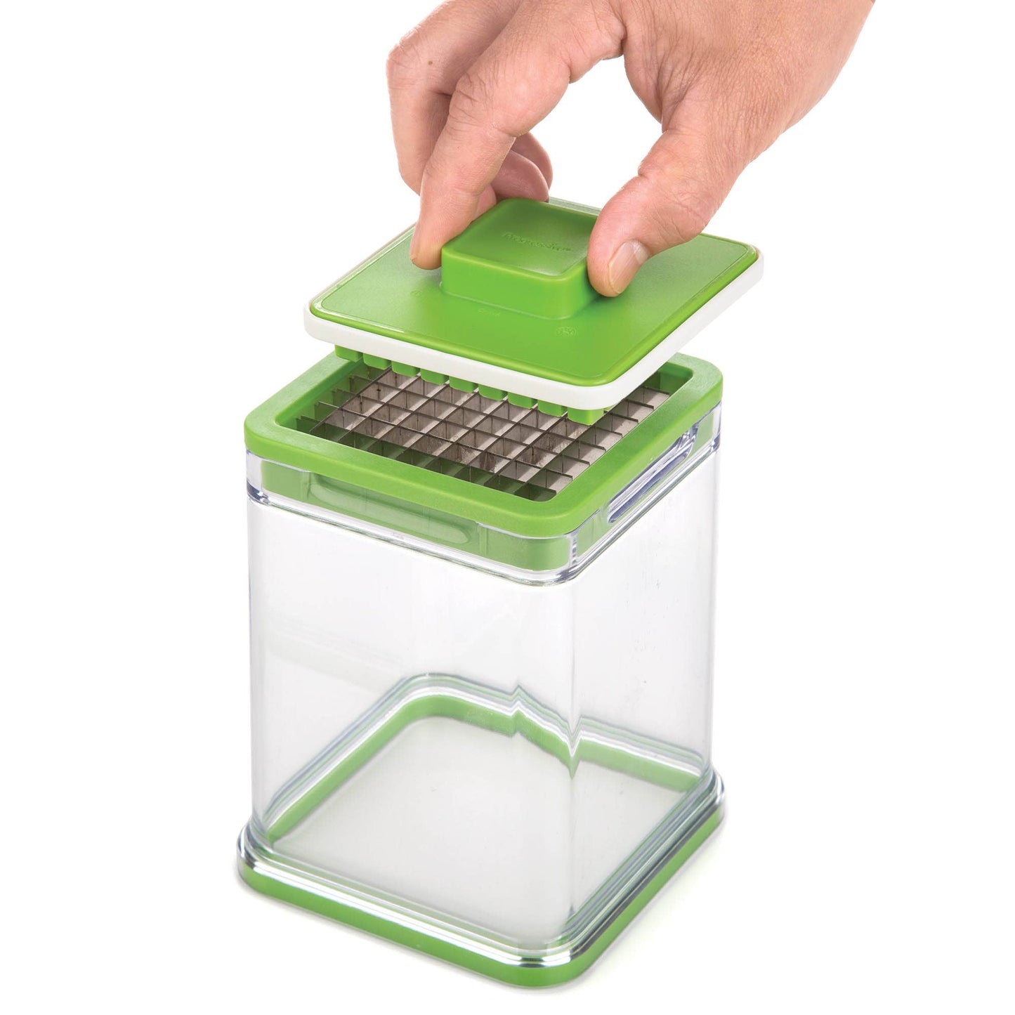 Progressive Tower Fry Cutter, Stainless Blades, For Veggies