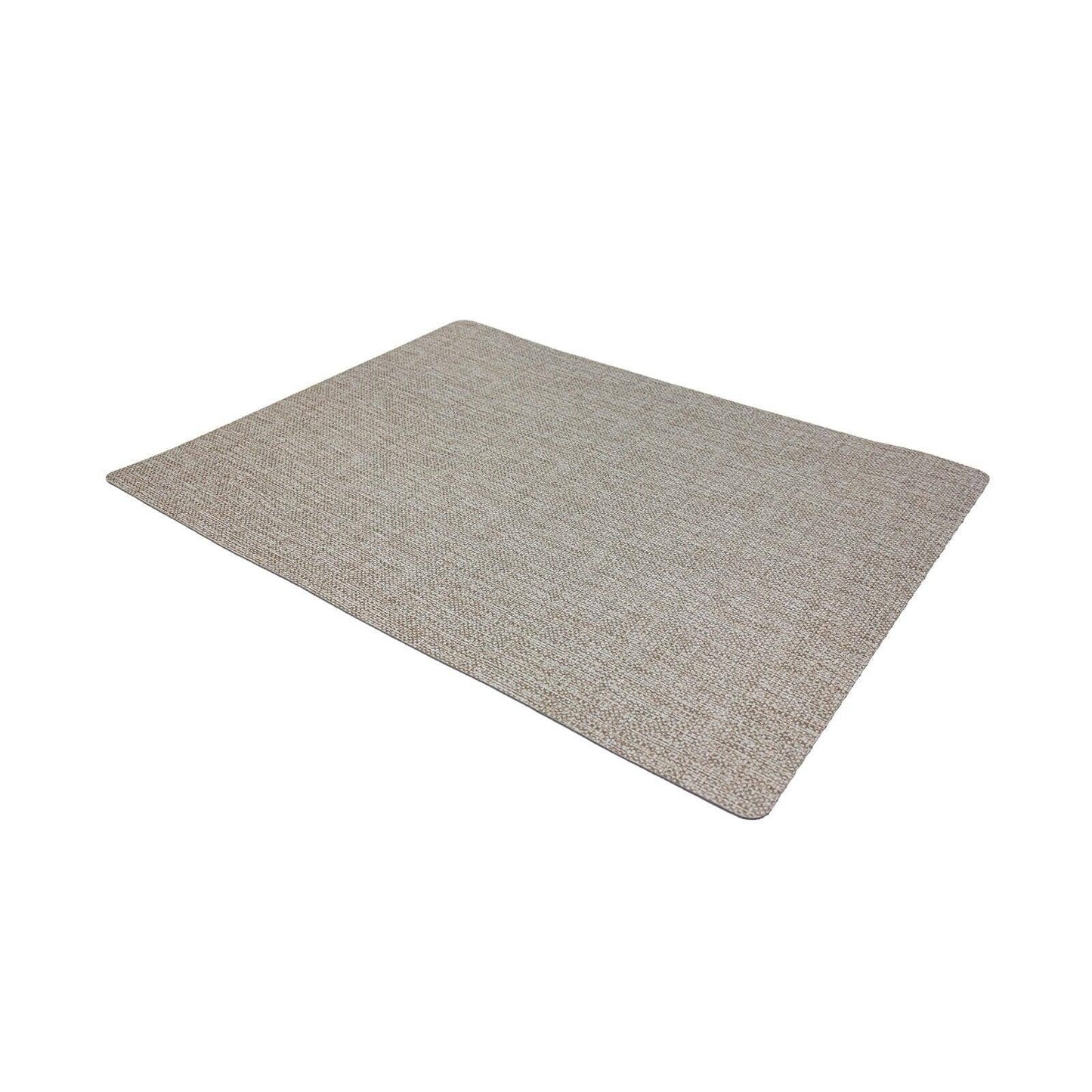 Novotela Luxe Rectangular Placemat, Cashmere, 17 L x 13 W
