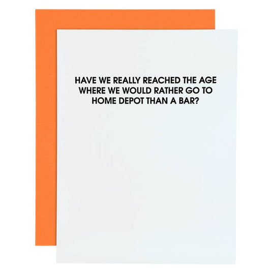 Home Depot or Something Greeting Card