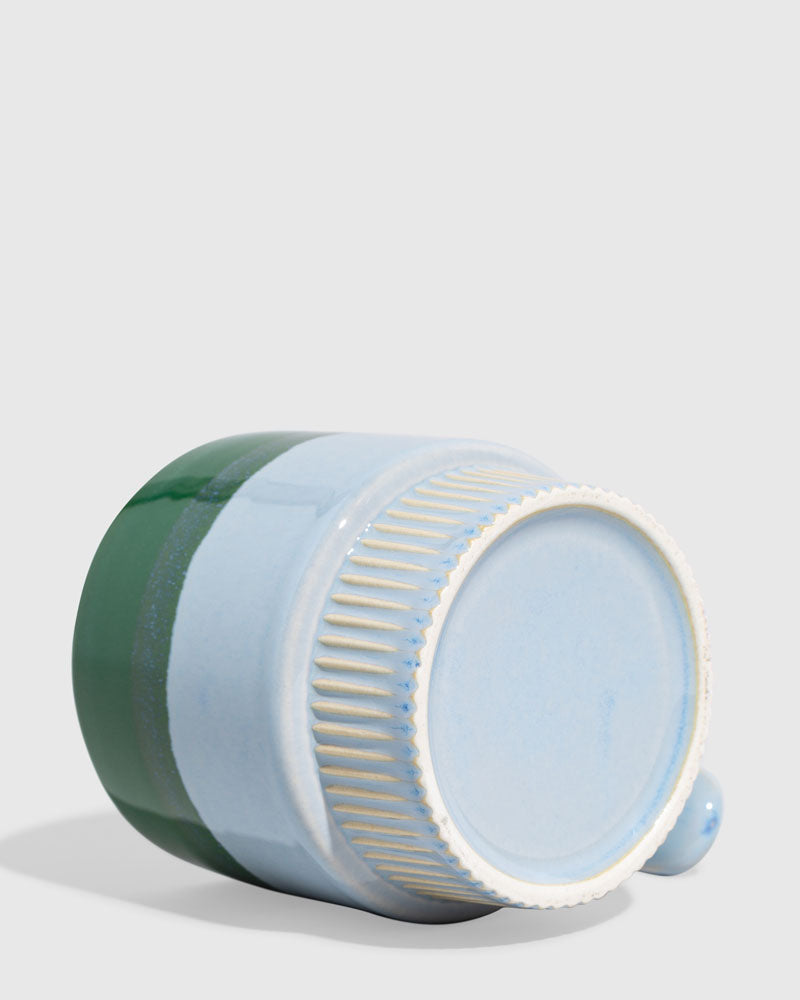 Stackable Stoneware Tea Mugs 2 Set