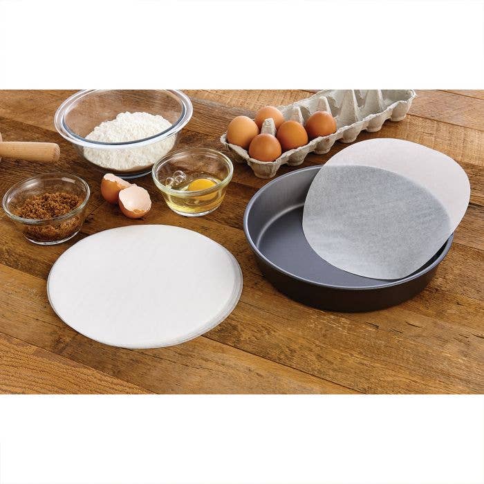 Mrs. Anderson's Baking Bleached Round Parchment Paper, 10in