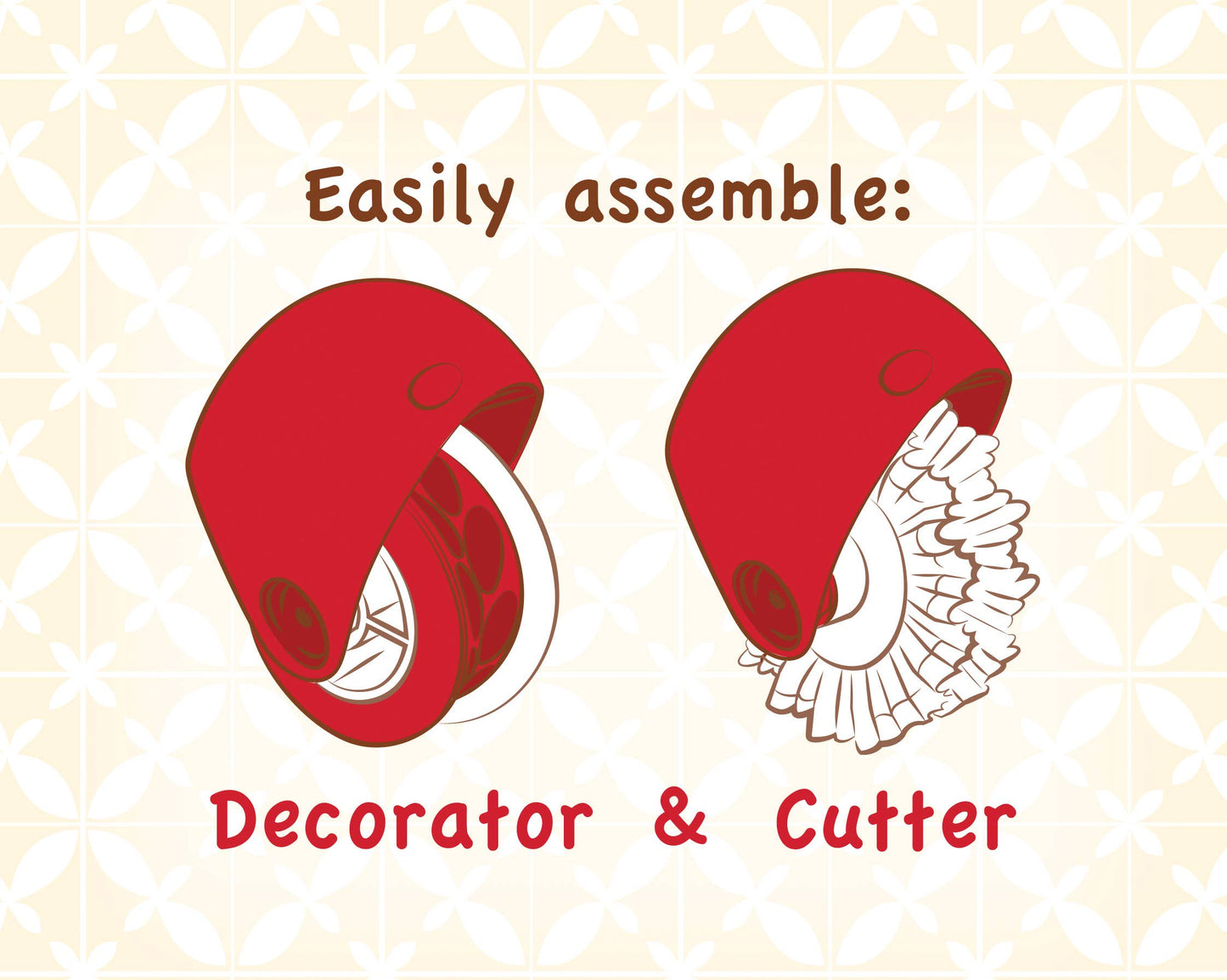 Pastry Wheels Decorator/Cutter Set