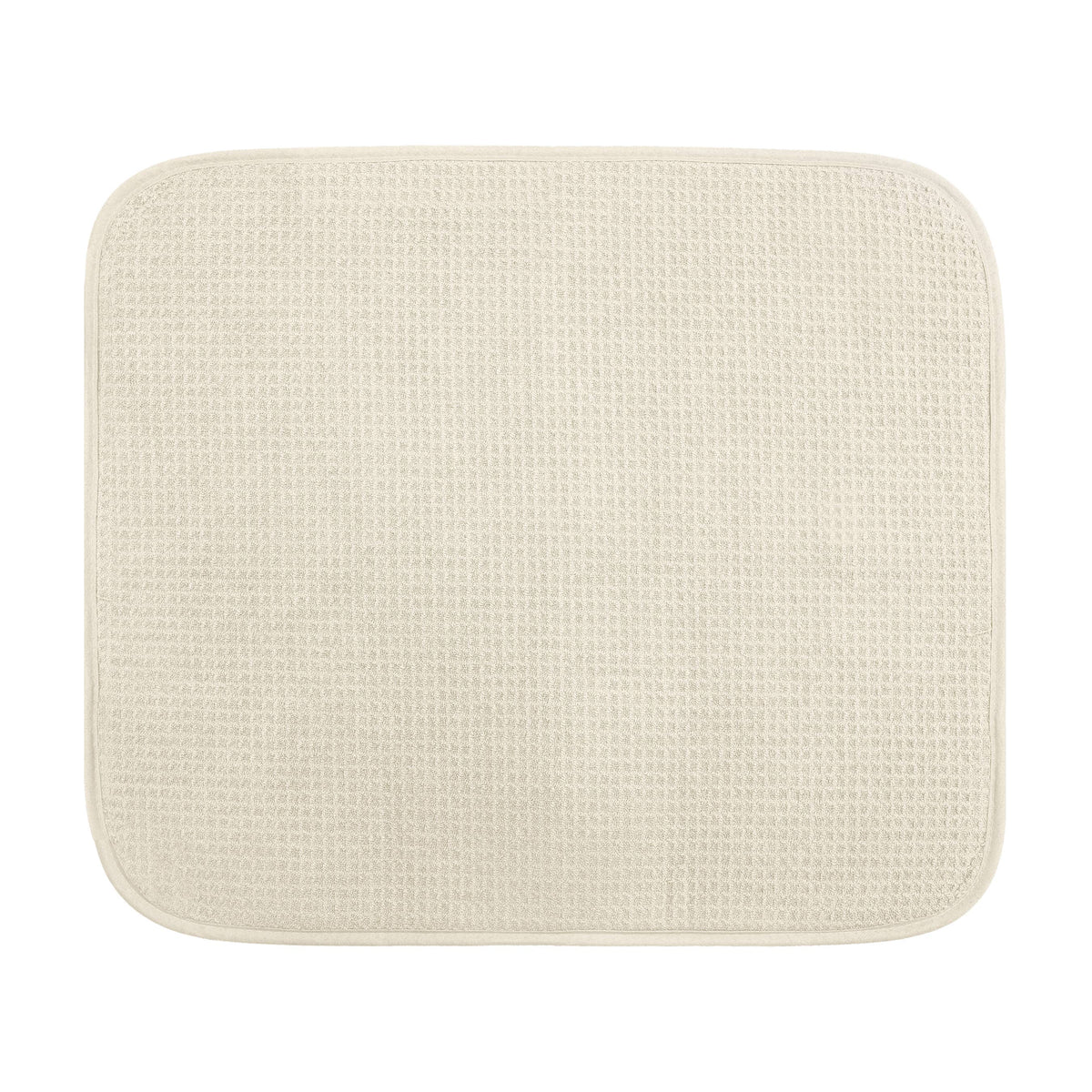 Dish Drying Mat - Microfiber, 16x18 - Ivory