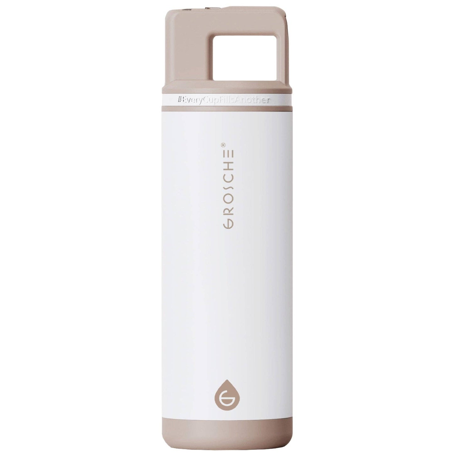 GROSCHE ALPINE Flip 'N Sip Leakproof 20oz Water Bottle