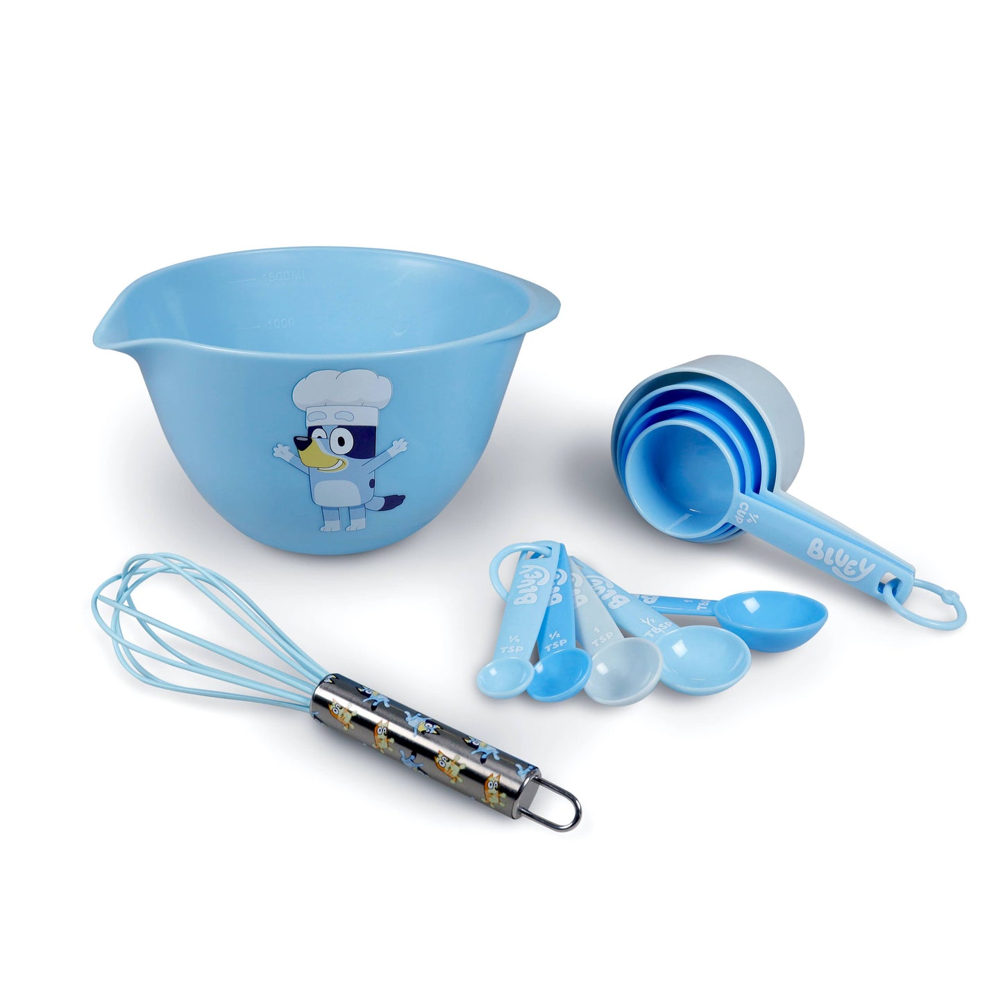 BLUEY My First Kitchen Set – 8-Piece Starter Baking Kit