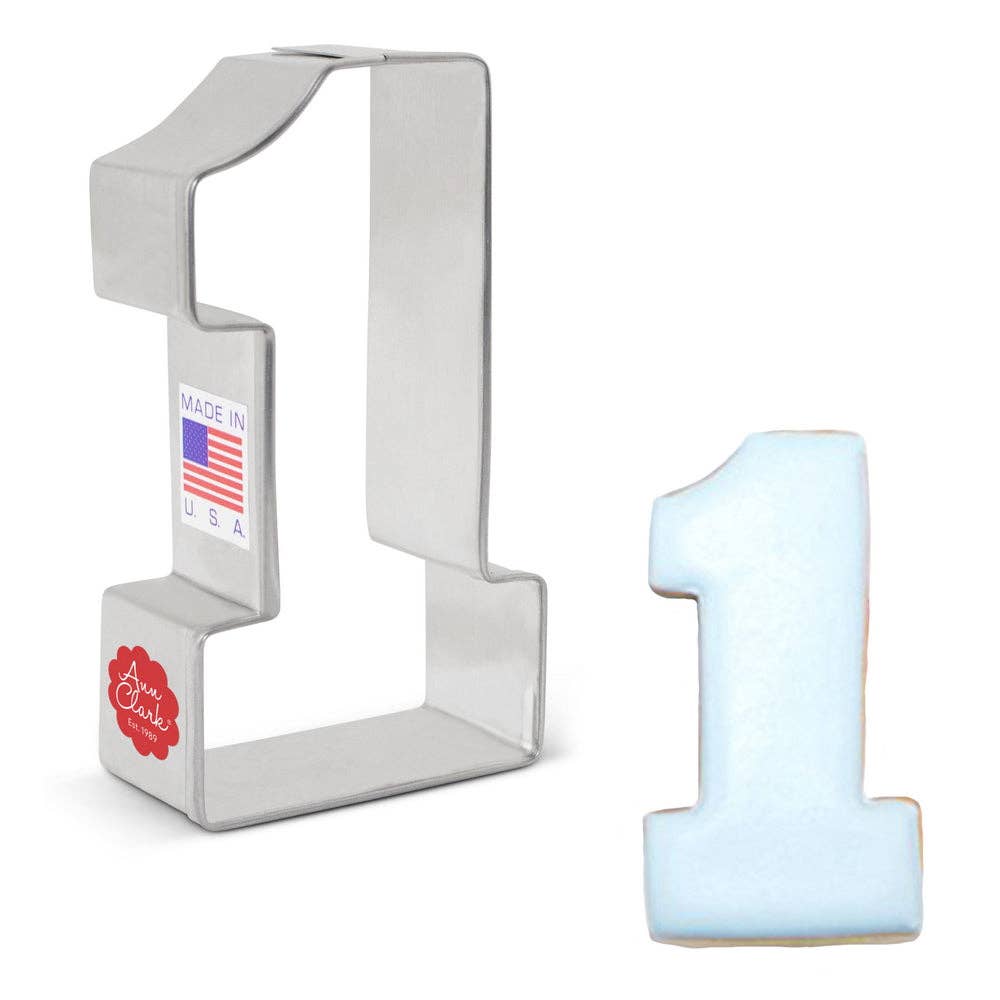 Number 1 Cookie Cutter