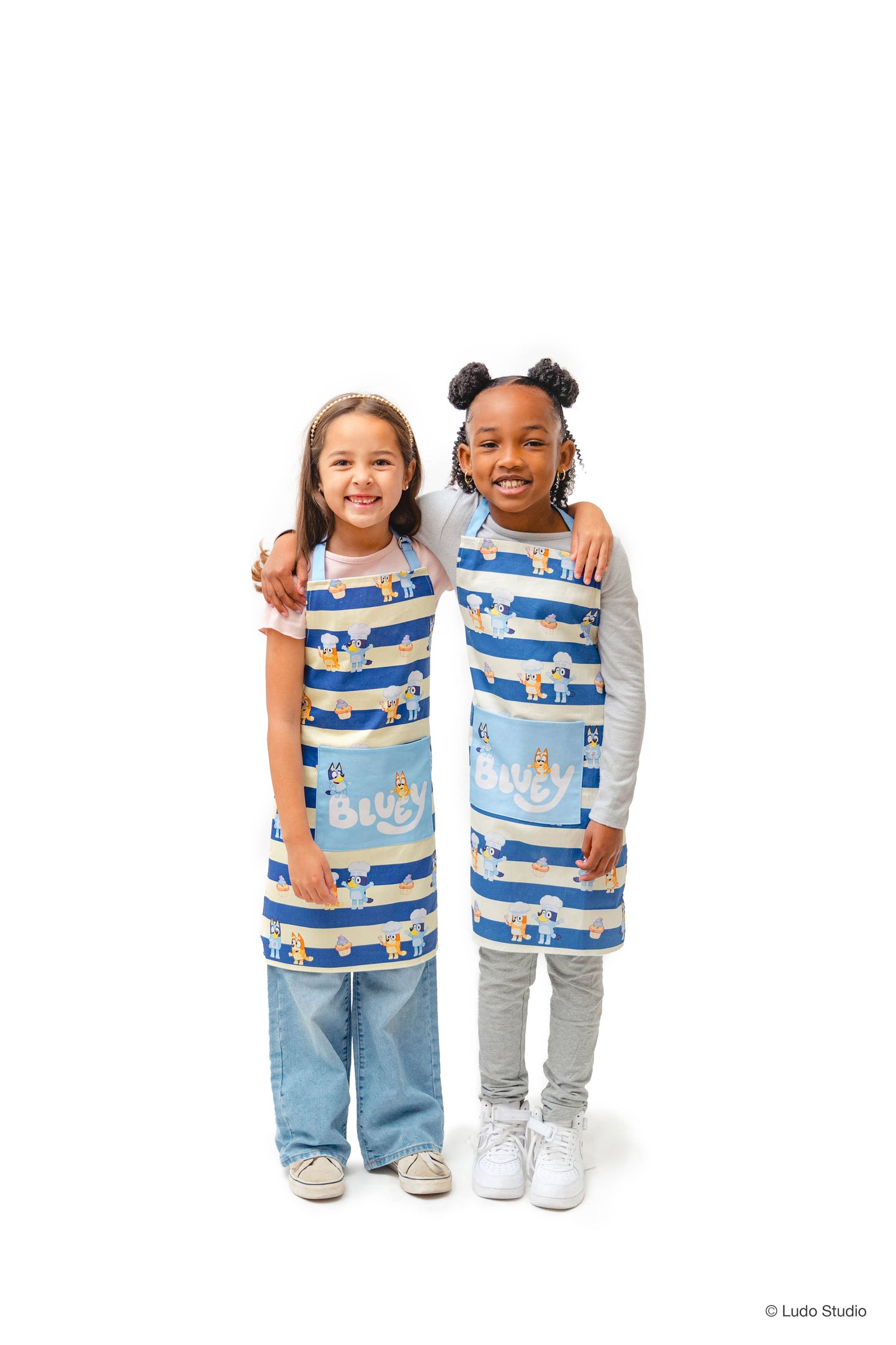 BLUEY™ Adult & Youth Apron Set – Matching Family Aprons