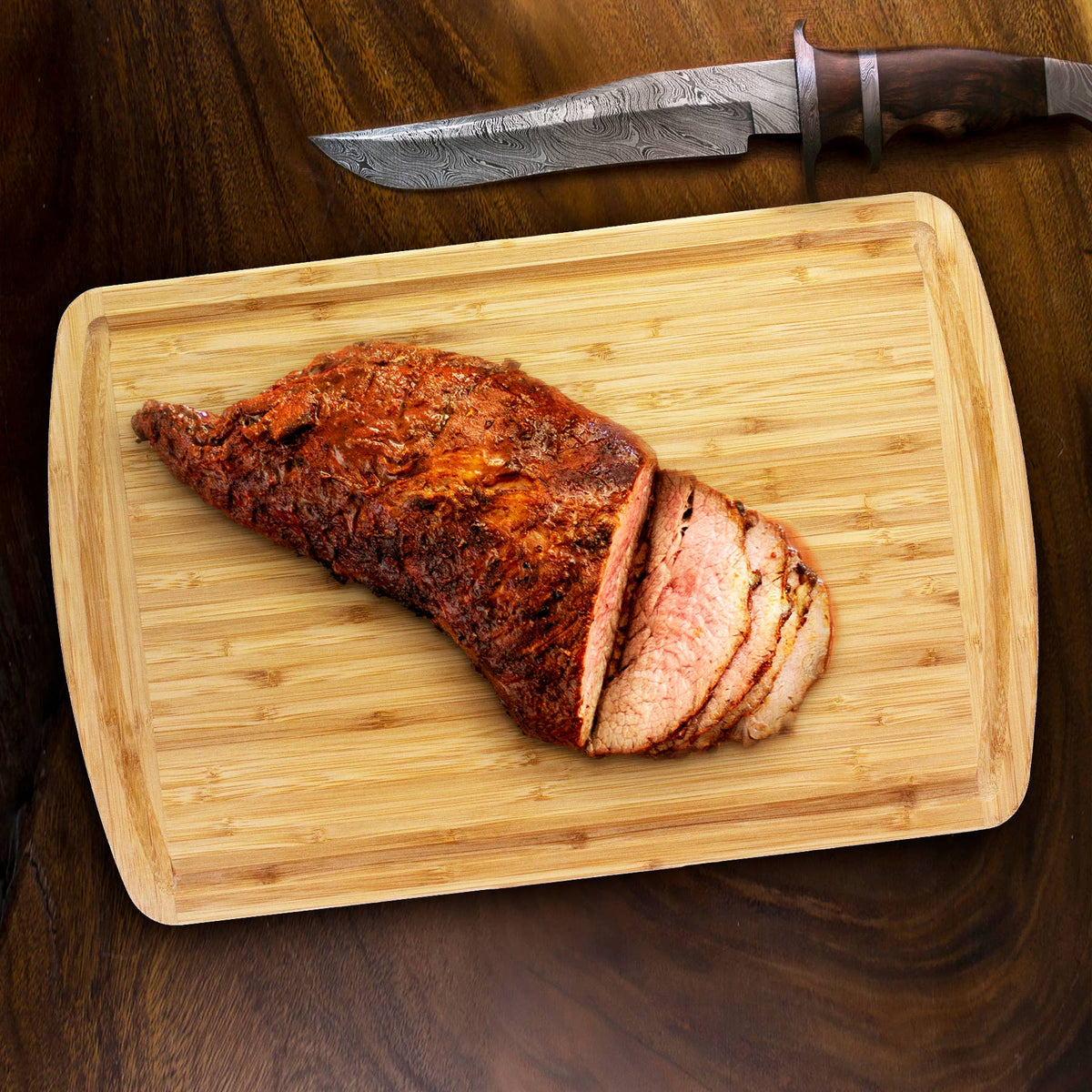 Malibu Groove Cutting Board with Juice Groove