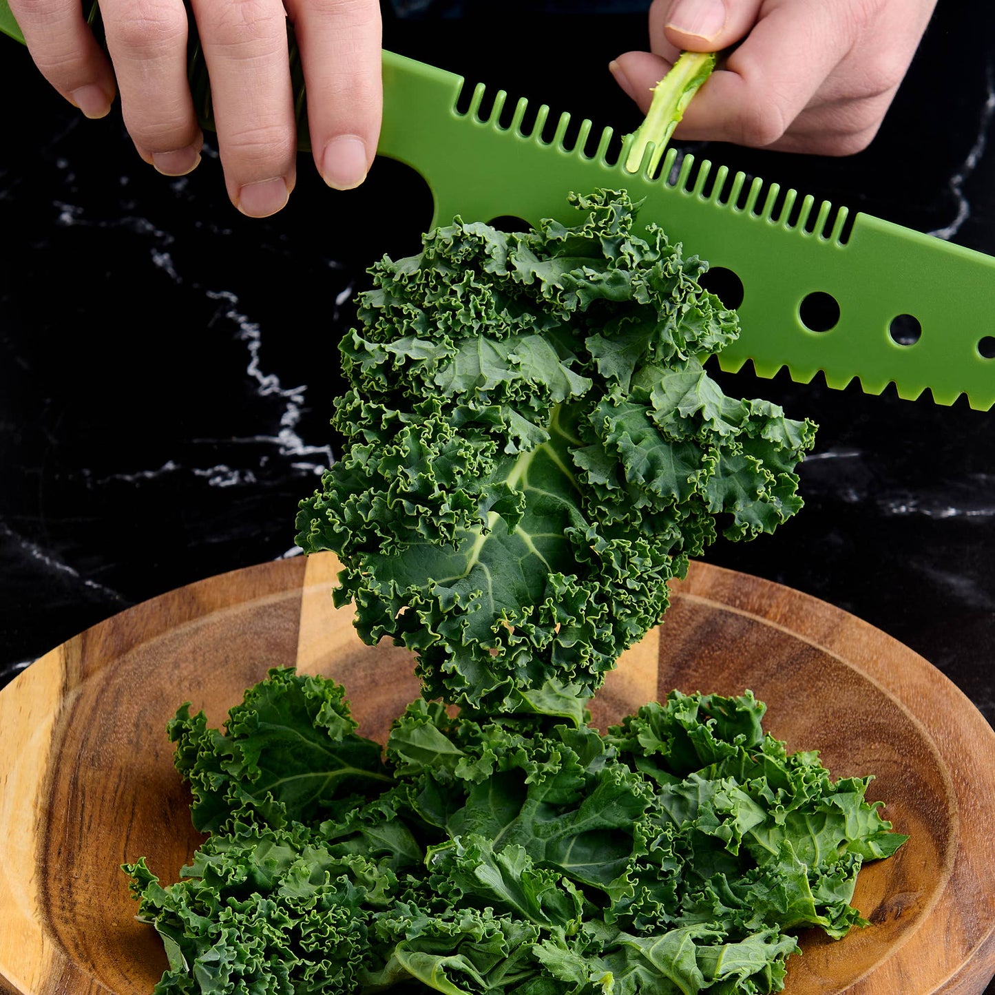 CatCora Lettuce Knife With Herb Stripper