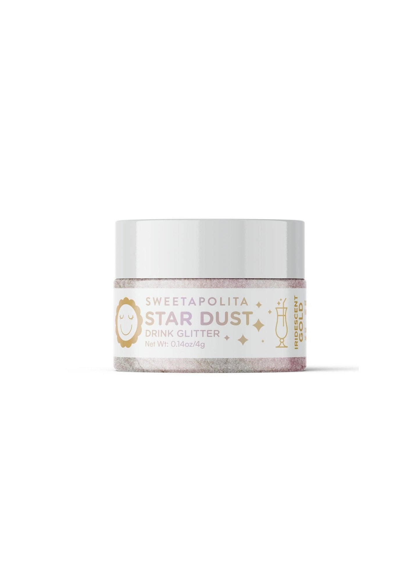 Iridescent Gold | Star Dust Edible Drink + Dessert Glitter