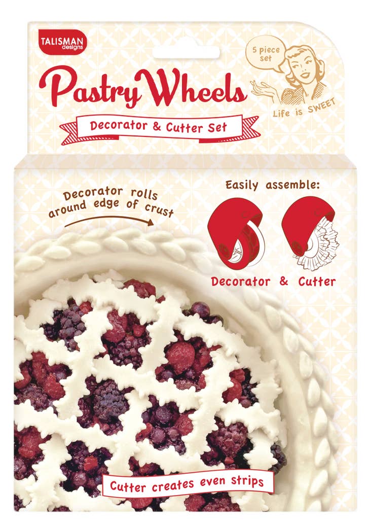 Pastry Wheels Decorator/Cutter Set