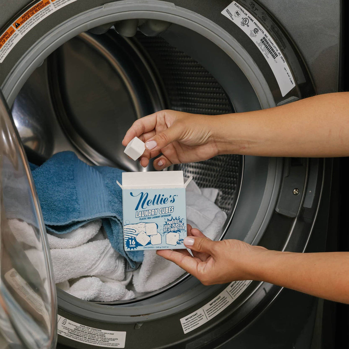 Laundry Cubes – Plastic-Free Detergent Pods - 16 Load Box