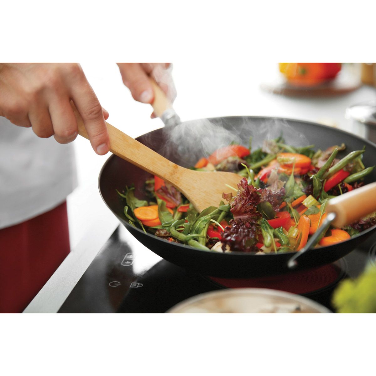 Helen's Asian Kitchen Bamboo Wok Tool, 13in
