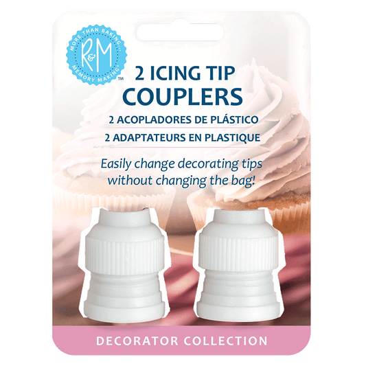Icing Tip Couplers Carded 2 pack