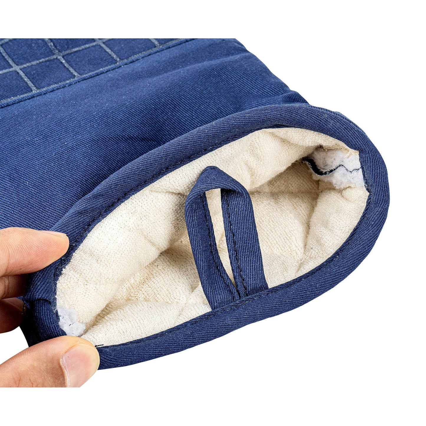 Mrs. Anderson’s Baking Silicone Grip Oven Mitt, Blue
