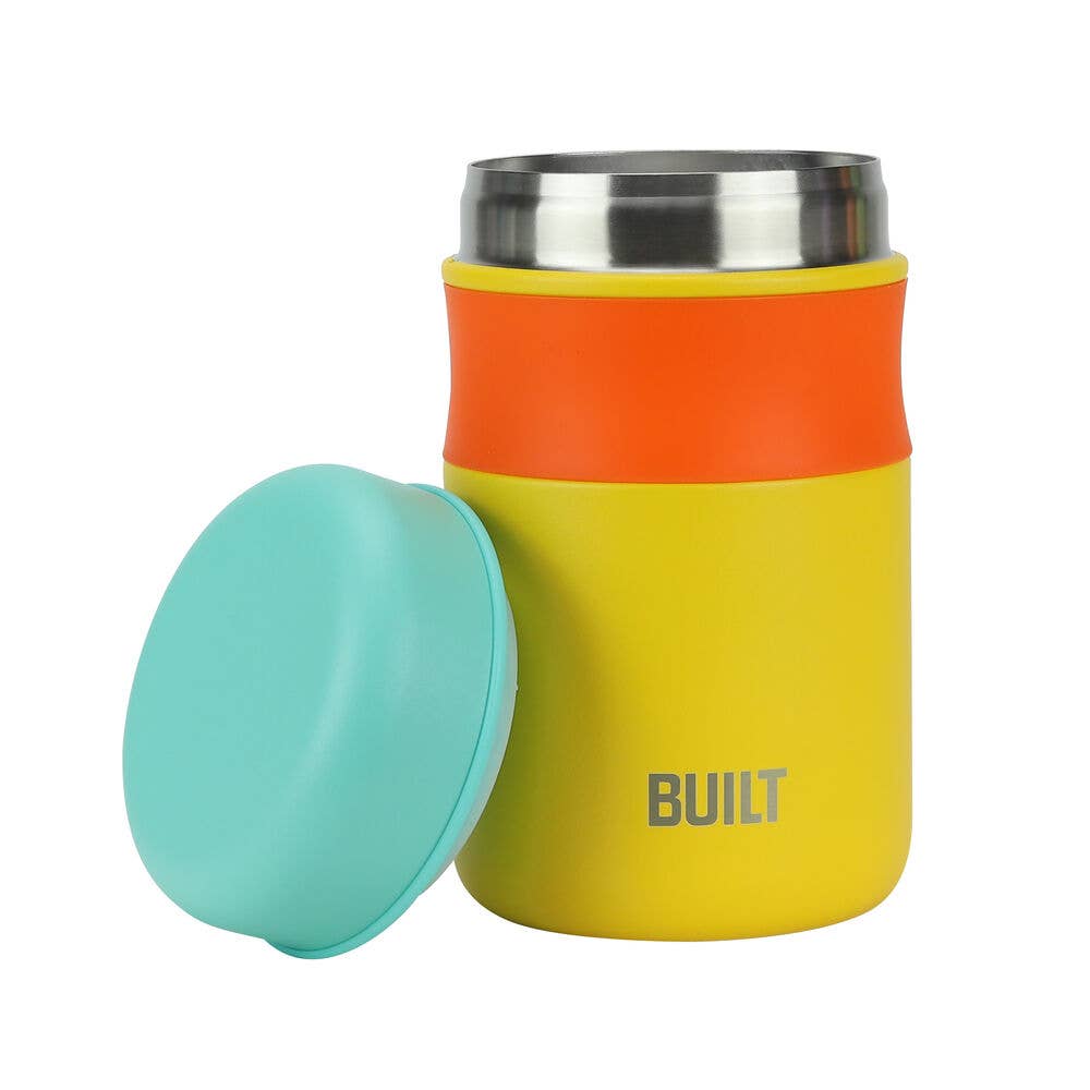 16 oz Double Wall Vacuum Insulated Food Jar -Cockatoo