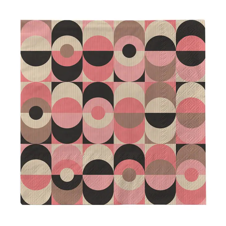 Mod Lounge Mid Century Modern Cocktail Napkins