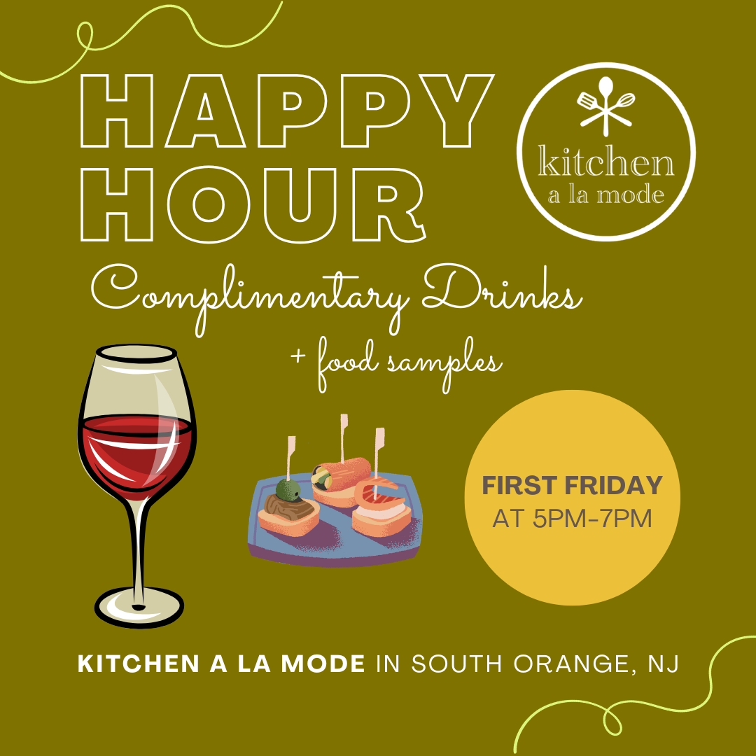 Happy Hour 1st Friday of each month 5p-7p