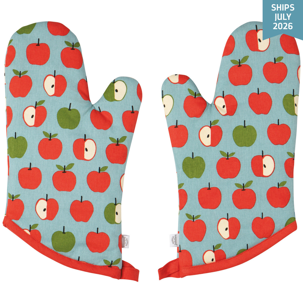 Apple a Day Mitts Set of 2
