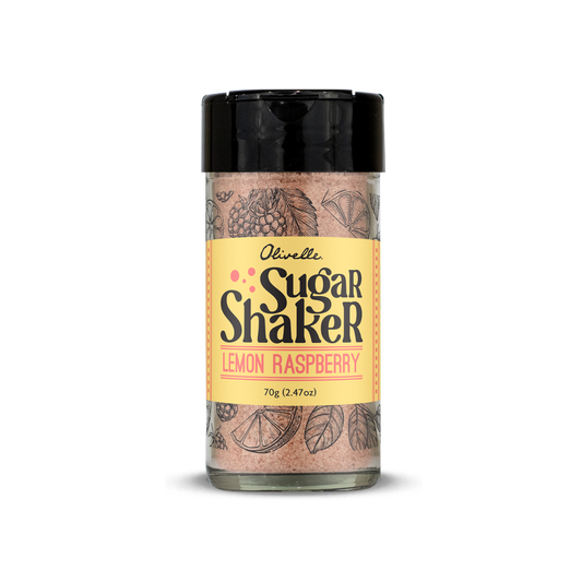 Lemon Raspberry Sugar Shaker
