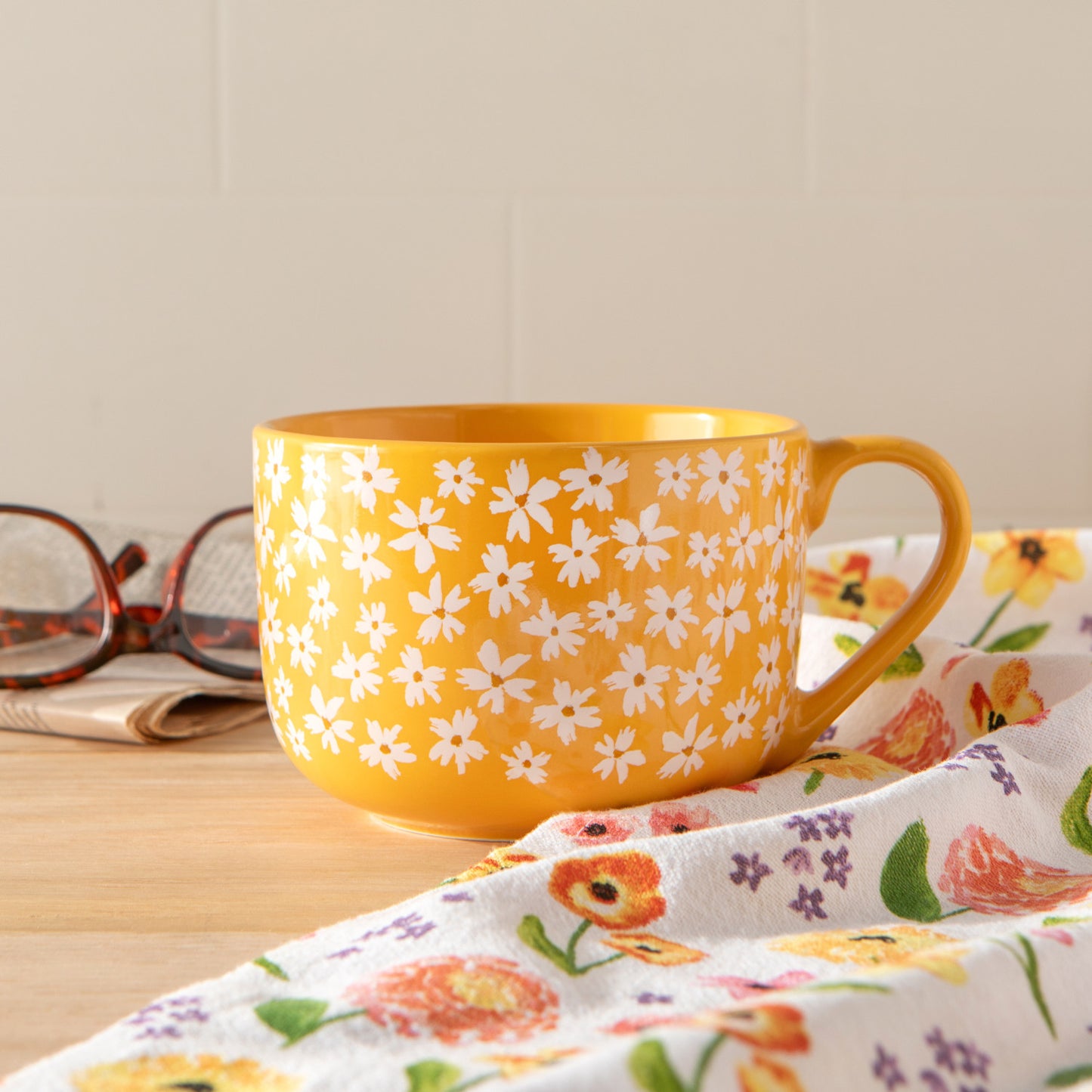 Latte Mug Full Bloom
