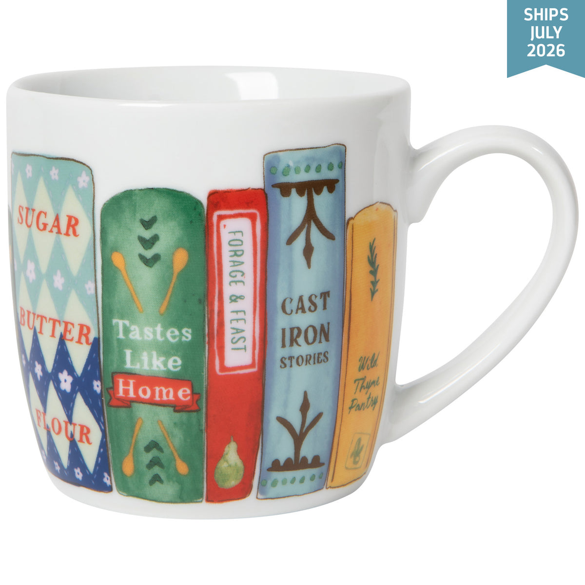 Cookbooks Porcelain Mug