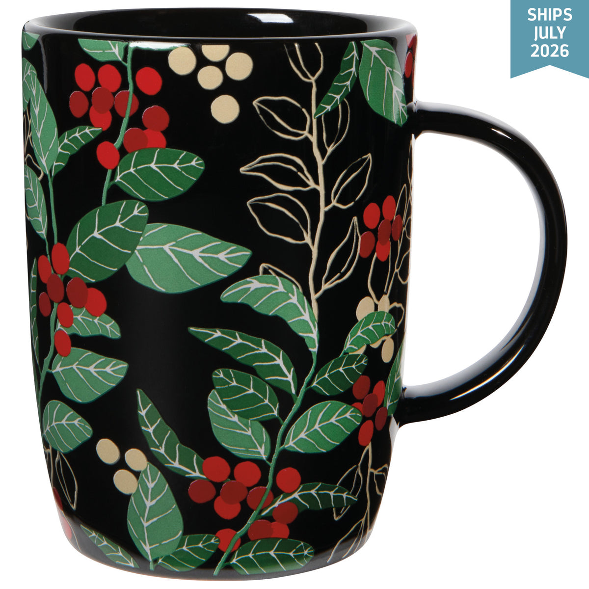 Merry Berry Christmas Tall Mug