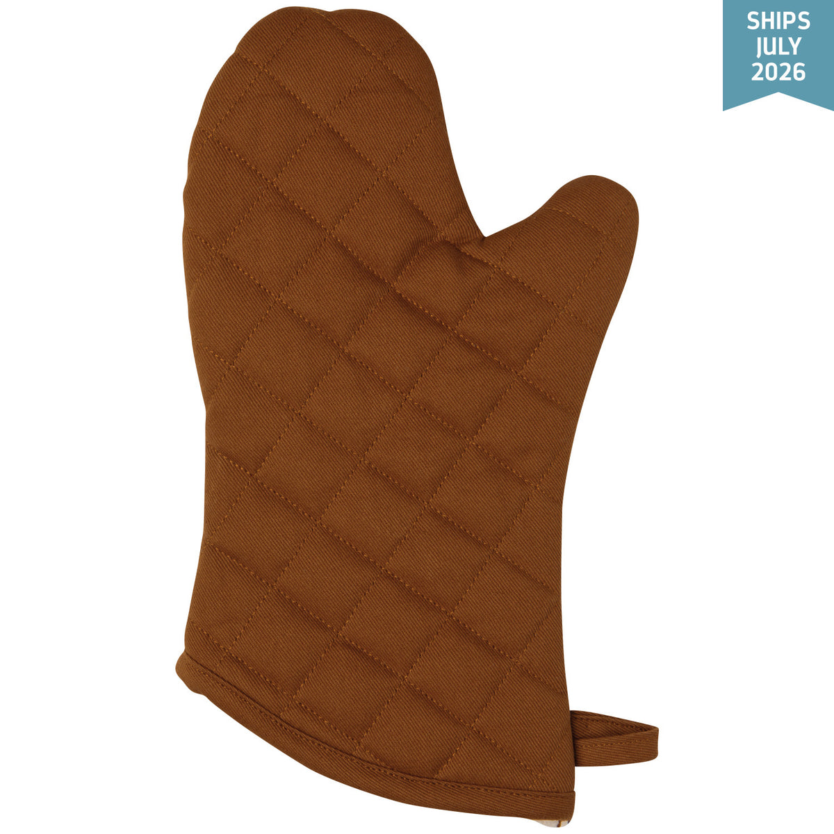 Superior Chestnut Brown Oven Mitt
