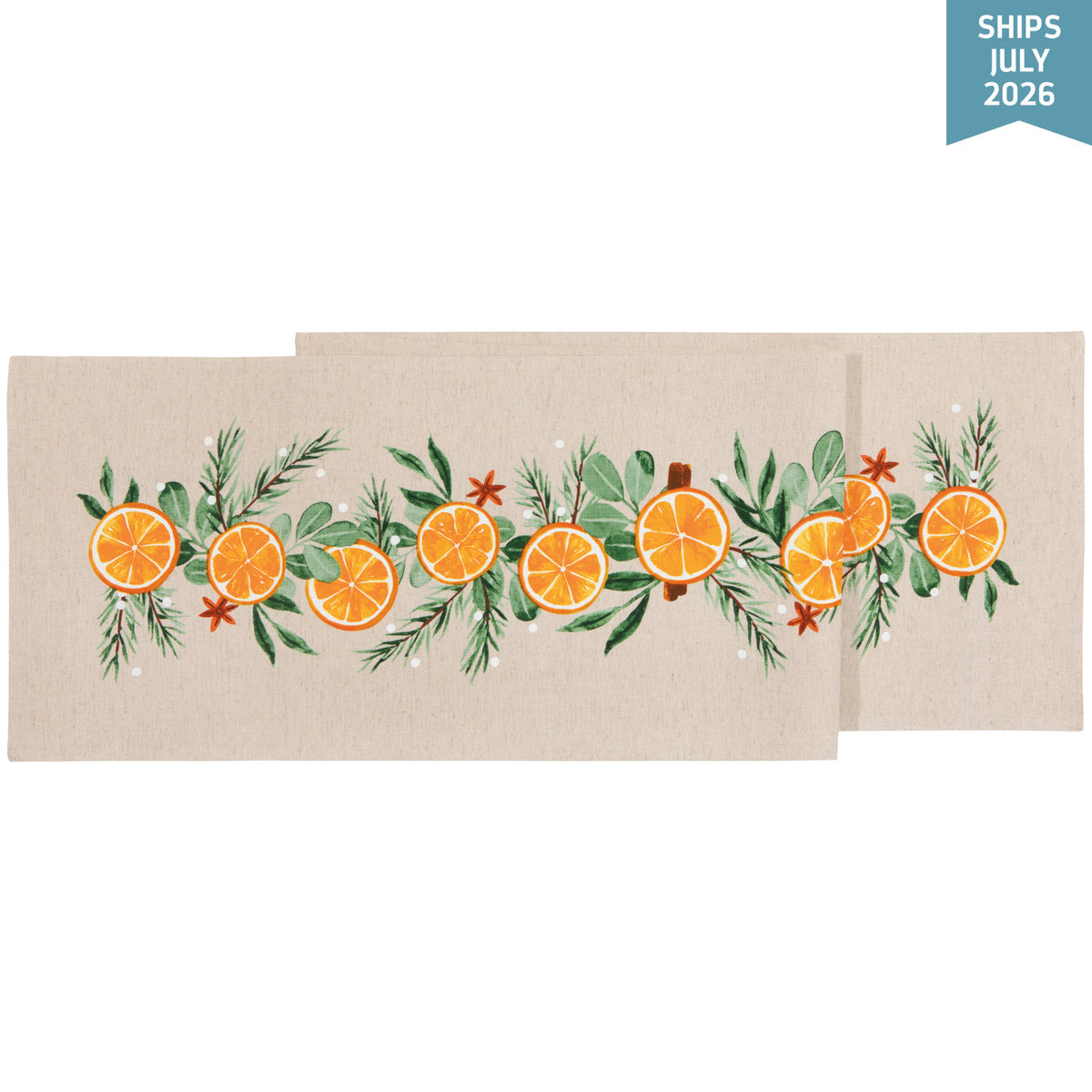 Cedar & Citrus Table Runner
