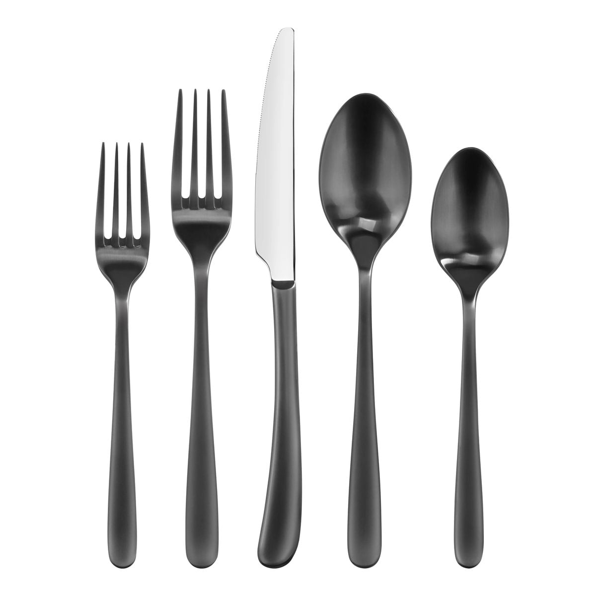 Cangshan RAIN II Series 20-Piece Forged Flatware Set, Stainless Steel