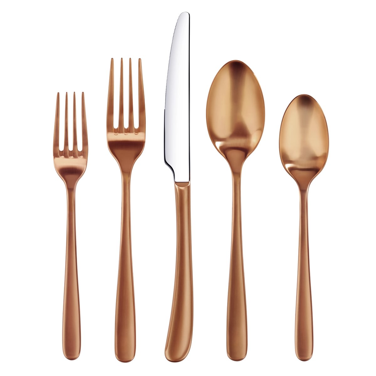 Cangshan RAIN II Series 20-Piece Forged Flatware Set, Stainless Steel