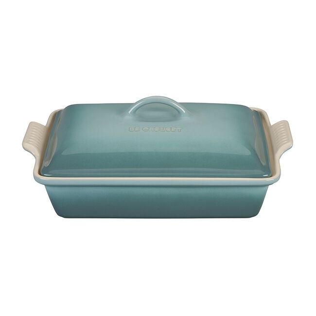 Le Creuset Heritage Stoneware Rectangular Covered Casserole 4Qt