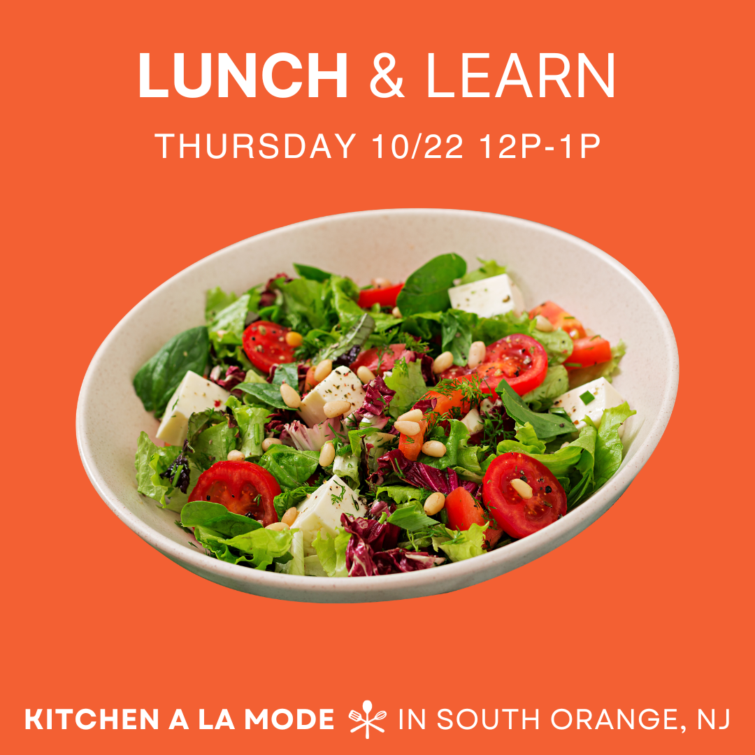Lunch and Learn with Chef Erin 10/22 12p-1p