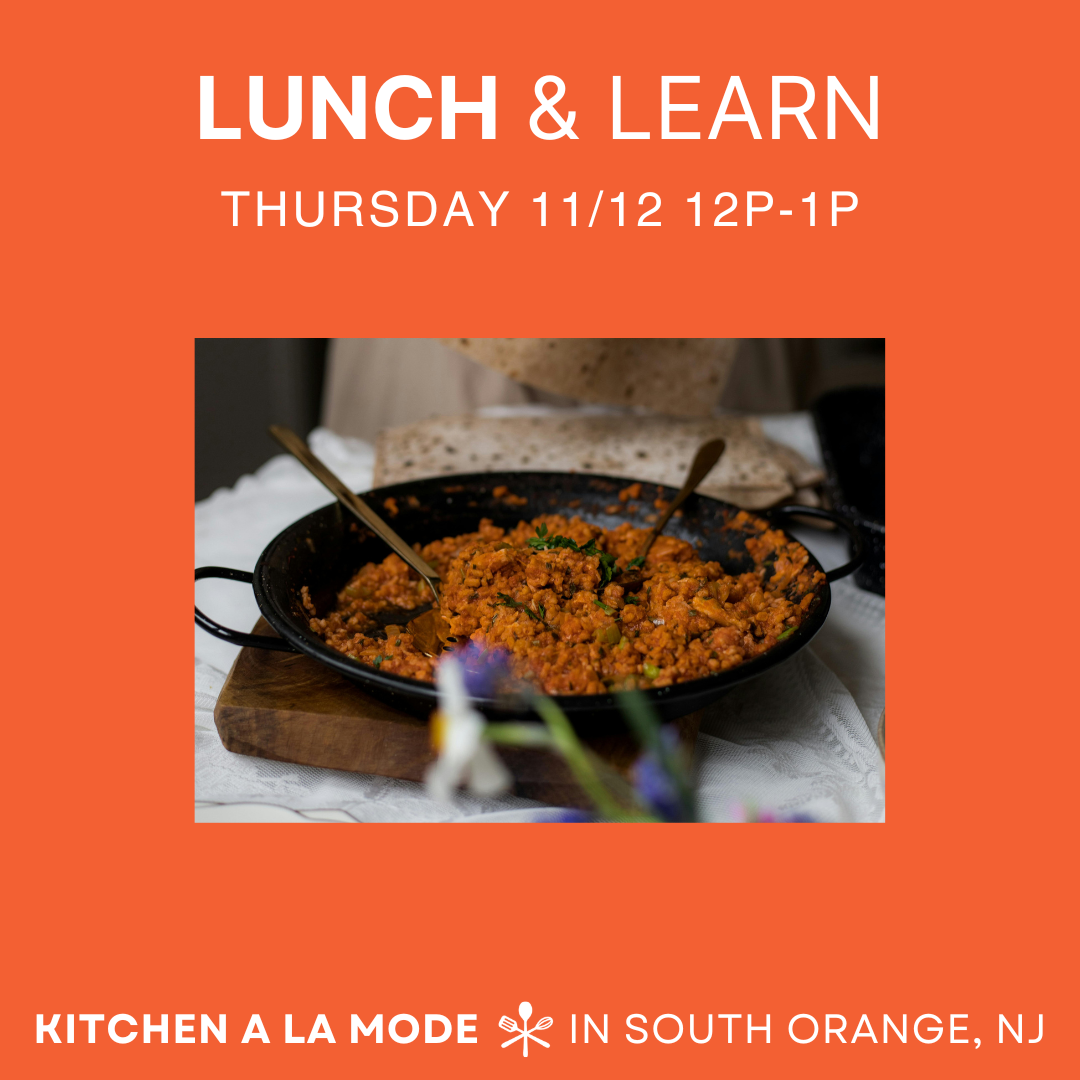 Lunch and Learn with Chef Erin 11/12 12p-1p
