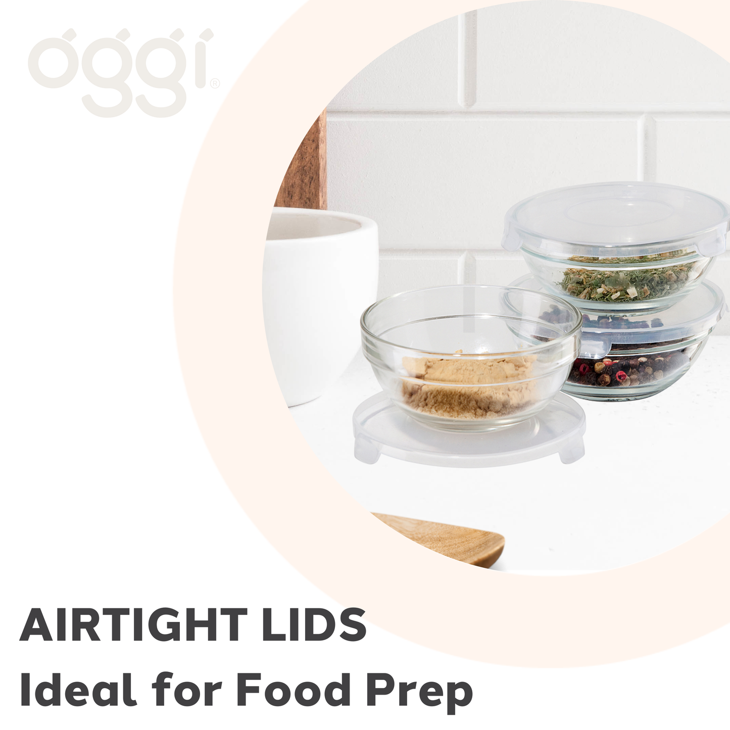 Pinch Bowls - Set of 3, Glass (4 oz)