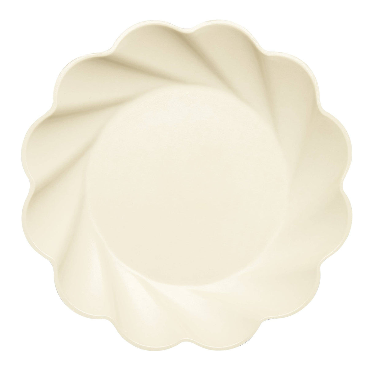 Simply Eco Compostable Bamboo Dinner Plate Cream/8pkg