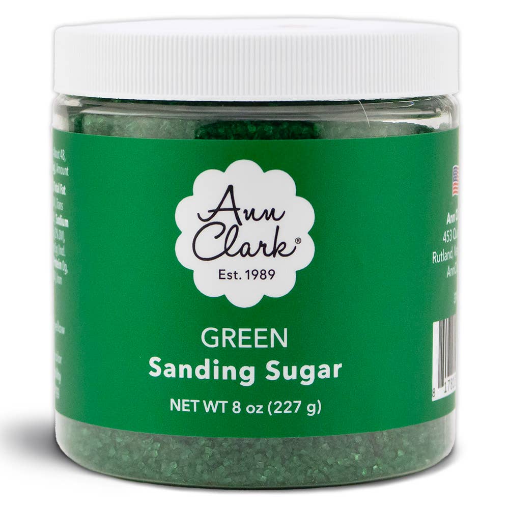Ann Clark Green Sanding Sugar