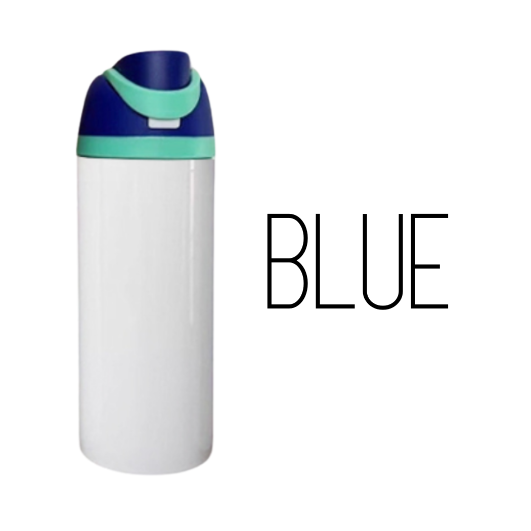 Sublimation Owala Style Tumbler- 24 Ounce Flip Top Lid