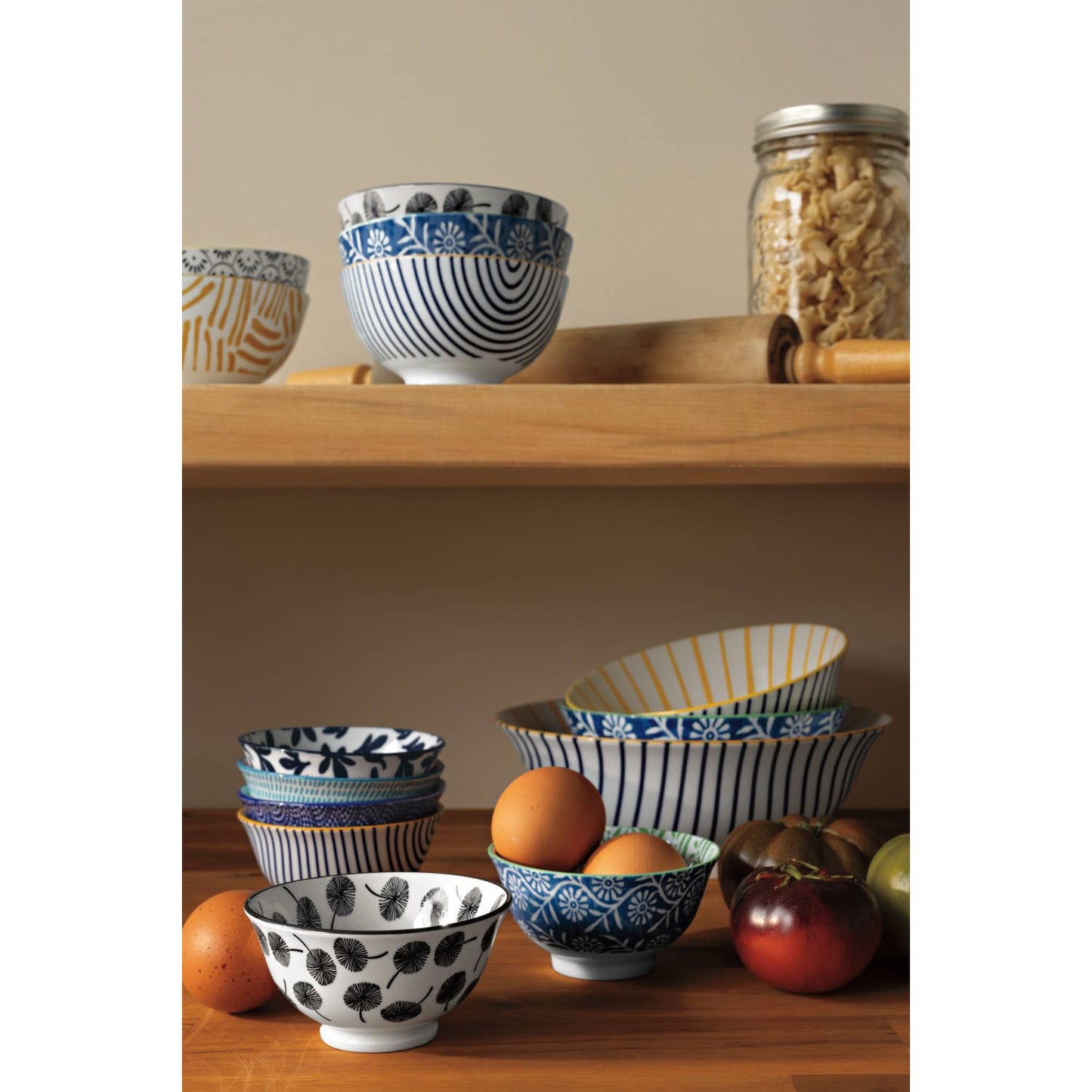 Sunburst Stamped Bowl 8 inch
