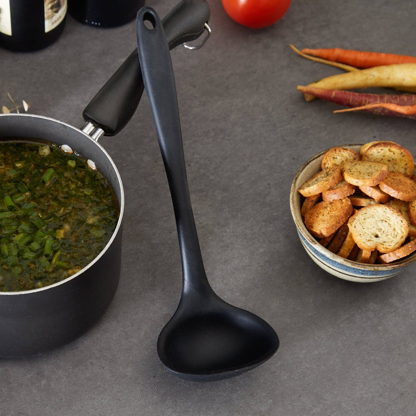 Ela's Silicone Ladle - Black
