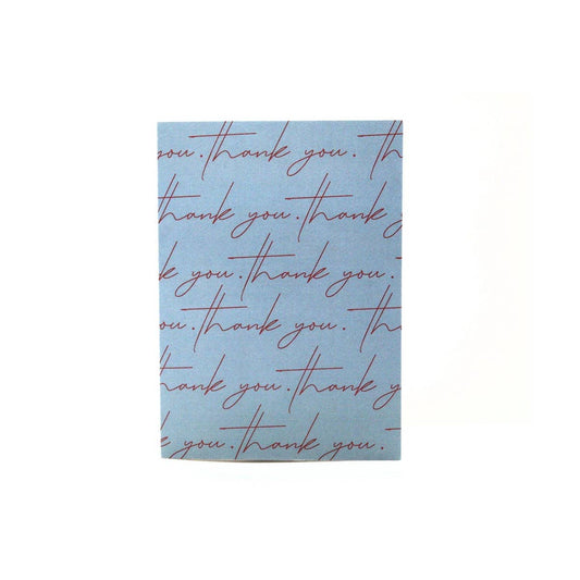 Thank You Card— Periwinkle