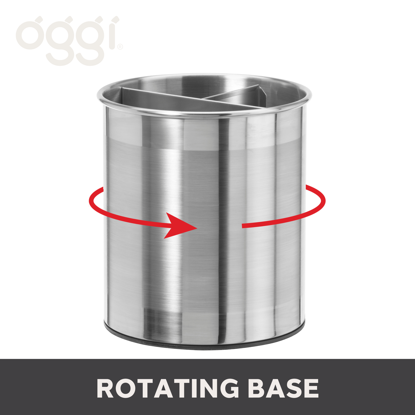 Jumbo Rotating Utensil Holder (7" dia x 7.5" H)