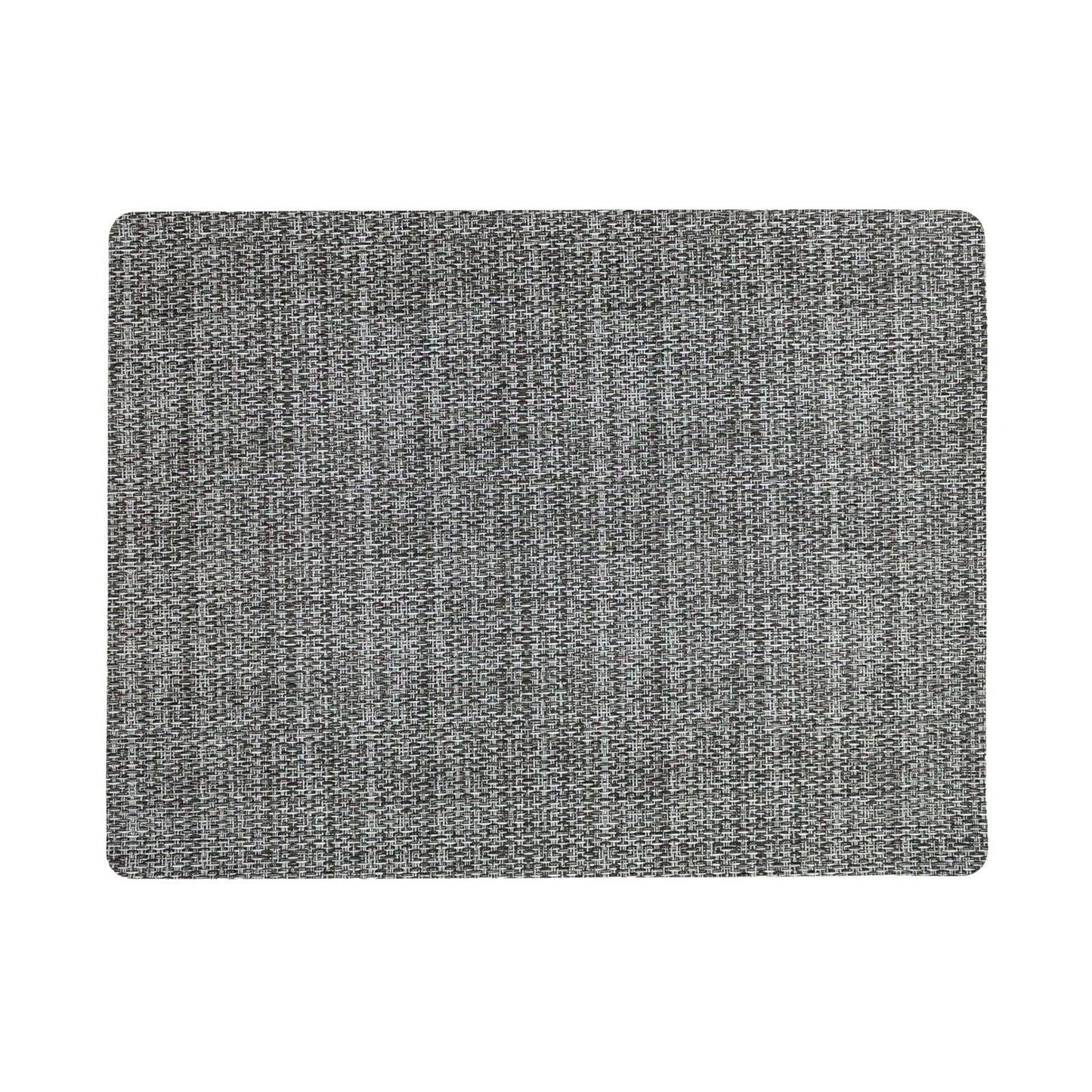 Sterilla Rectangular Placemat, Grey, 17 L x 13 W
