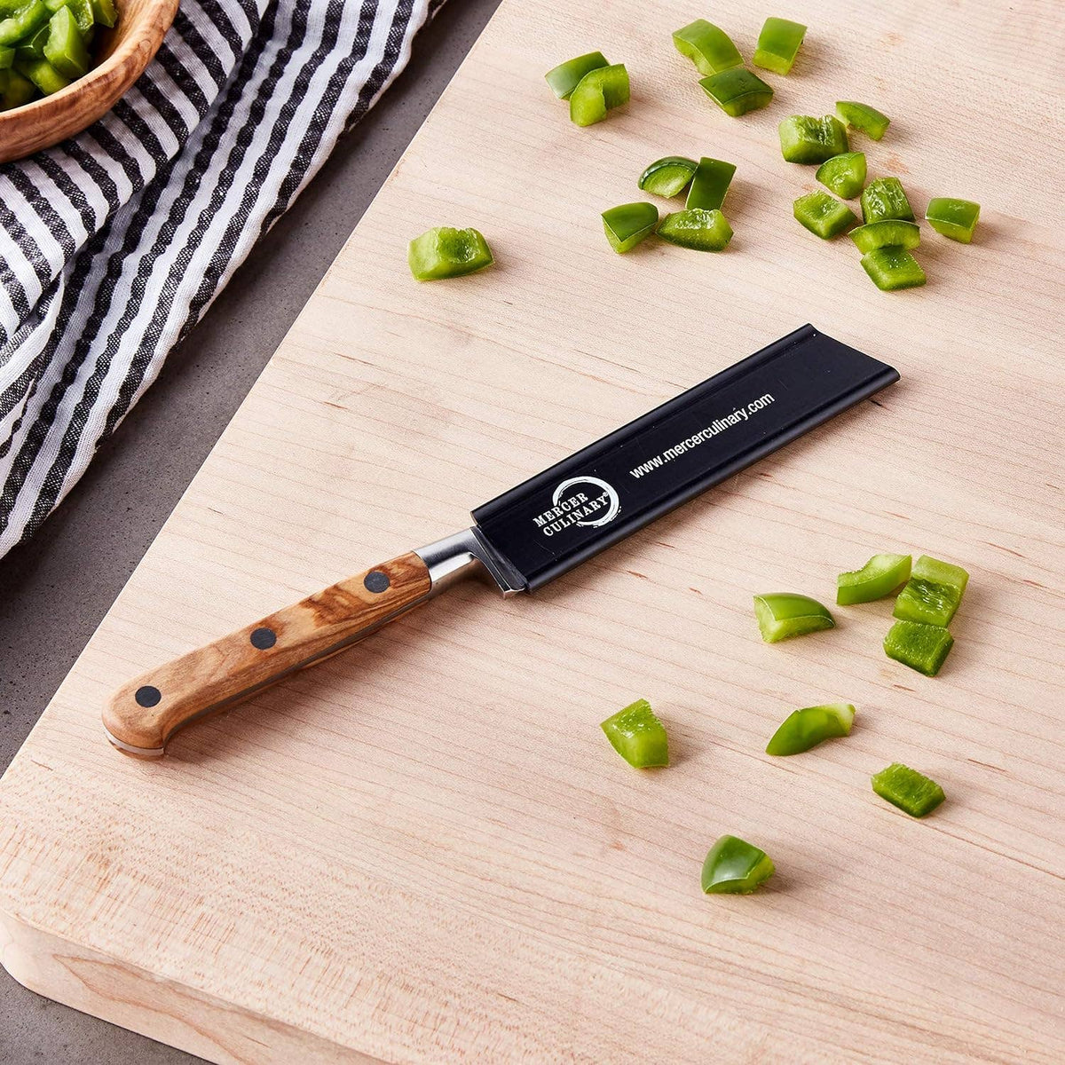 Mercer Culinary Knife Guard, Black 4 Inch x 1 Inch