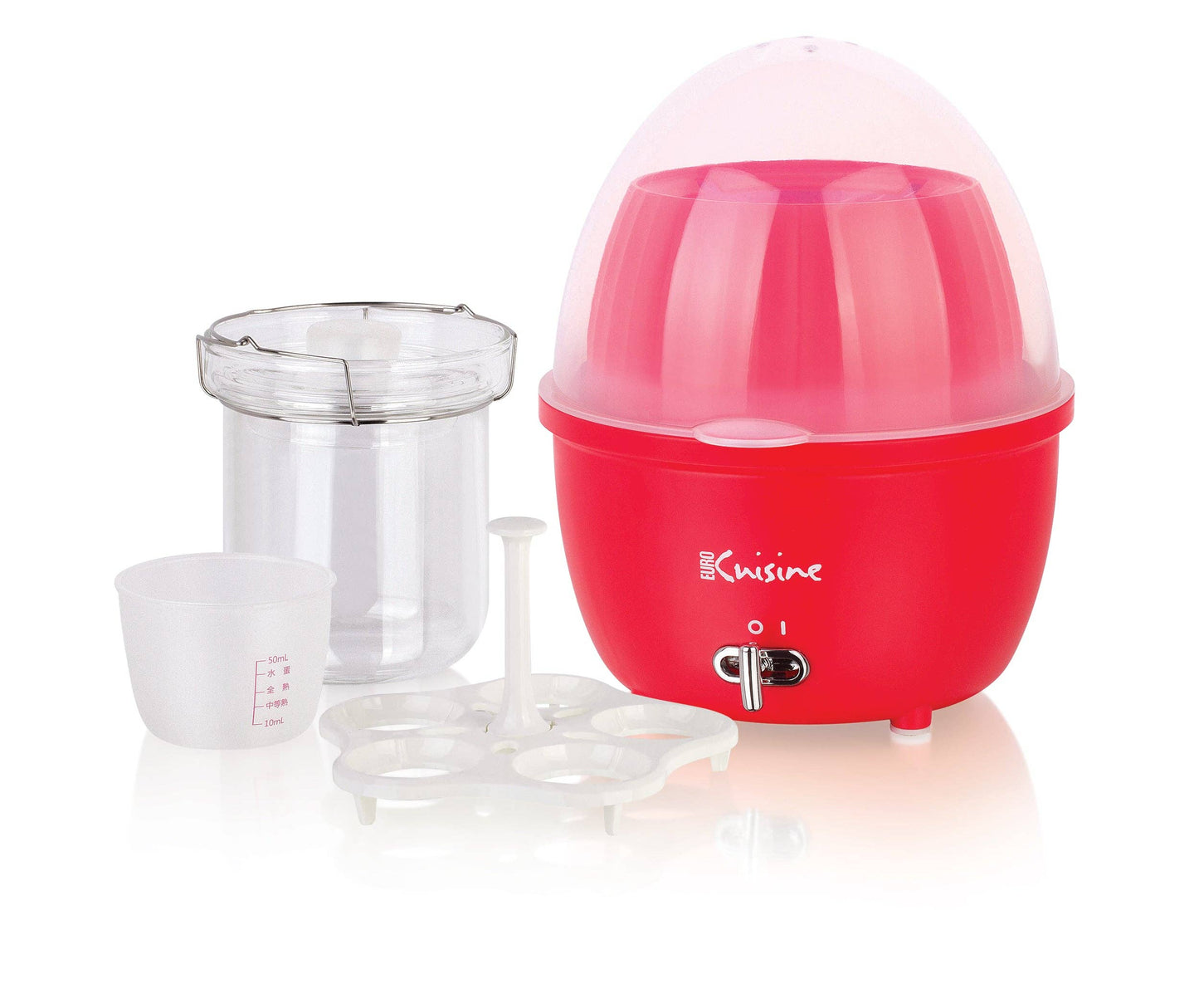 Electric Mini Food Steamer and Egg Cooker with Auto Shut Off