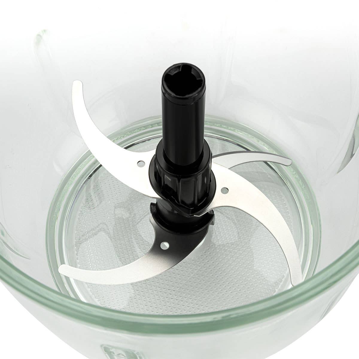 1.9 QT 8 CUP GLASS BOWL ELECTRIC FOOD CHOPPER